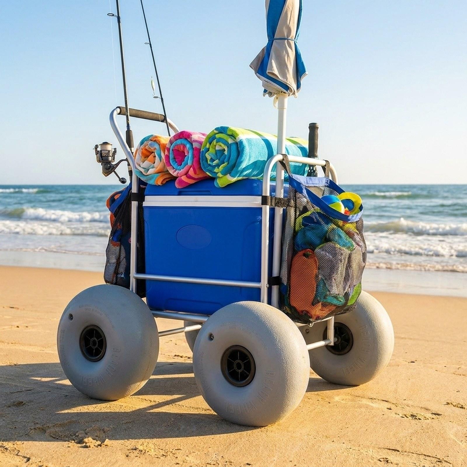 Universal Inflatable Balloon W - Fishing Kayak Cart ulasan dan harga