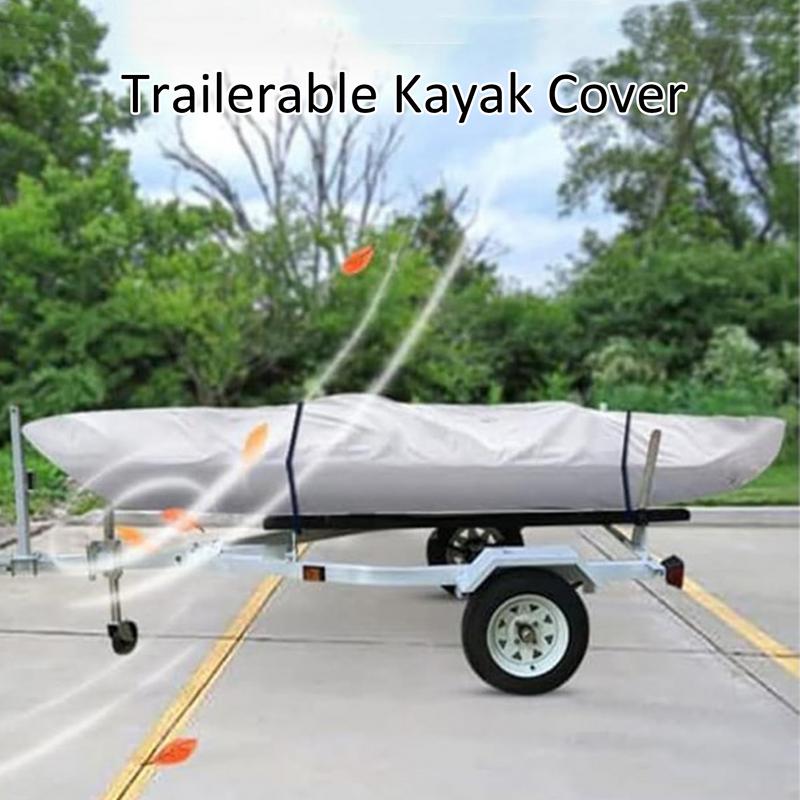 Kayak Cover With Zipper Canoe  - Fishing Kayak Cart ulasan dan harga