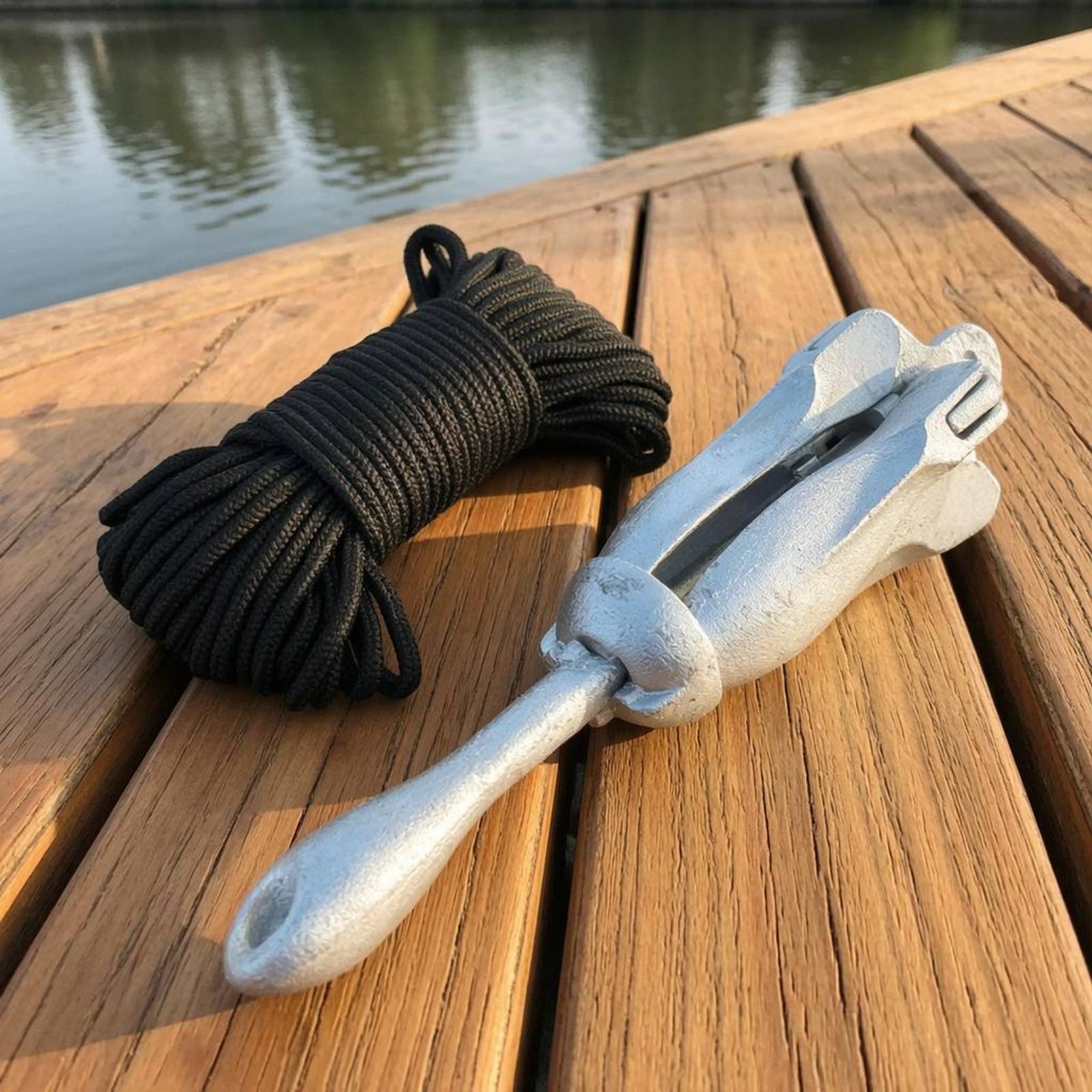 1.5 Kg Boat Anchor Rope Set Sp - Fishing Kayak Anchor ulasan dan harga