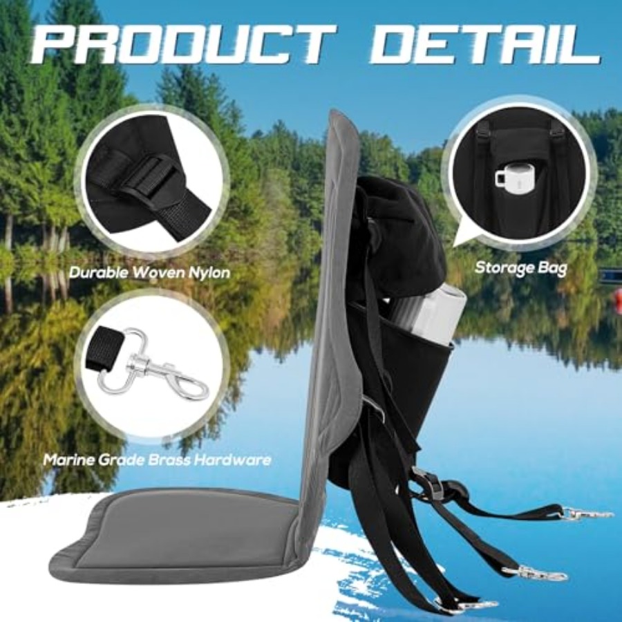 Pack Padded Kayak Seat Fishing - Fishing Kayak Storage Bag ulasan dan harga