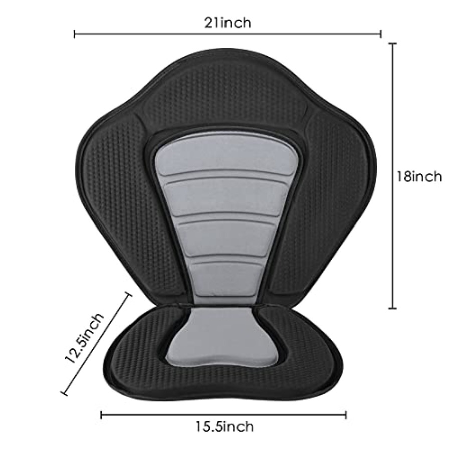 Deluxe Padded Kayak Seat with  - Fishing Kayak Storage Bag ulasan dan harga