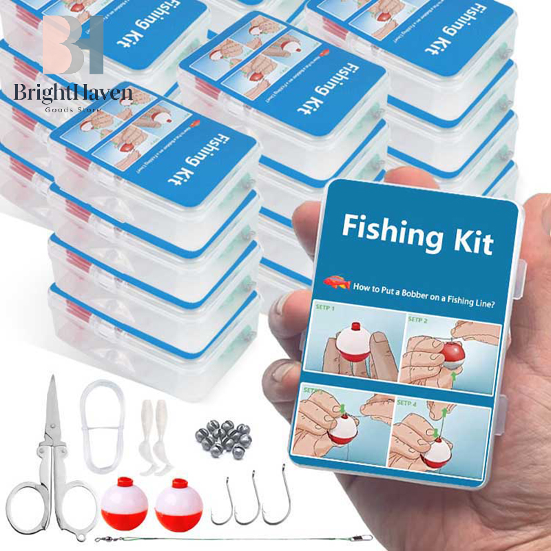 24Pcs/Set Emergency Fishing Ki - Fishing Kayak Crate ulasan dan harga