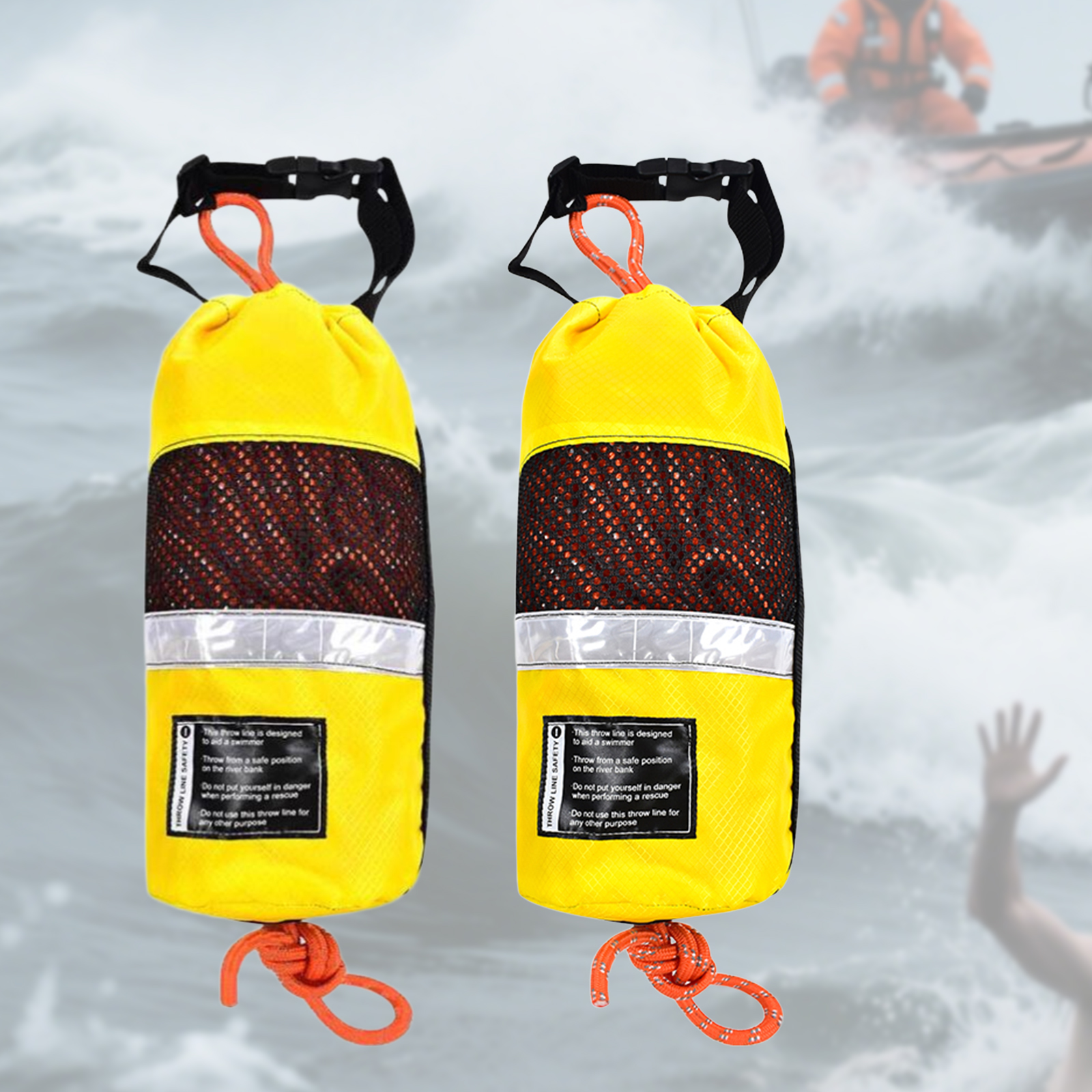 Throw Bag for Water Rescue Mar - Fishing Kayak Crate ulasan dan harga