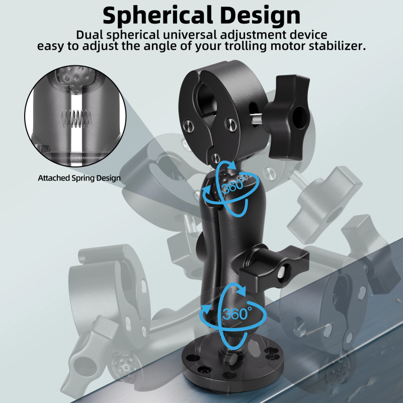 Trolling Motor Support Stabili - Fishing Kayak Cart ulasan dan harga