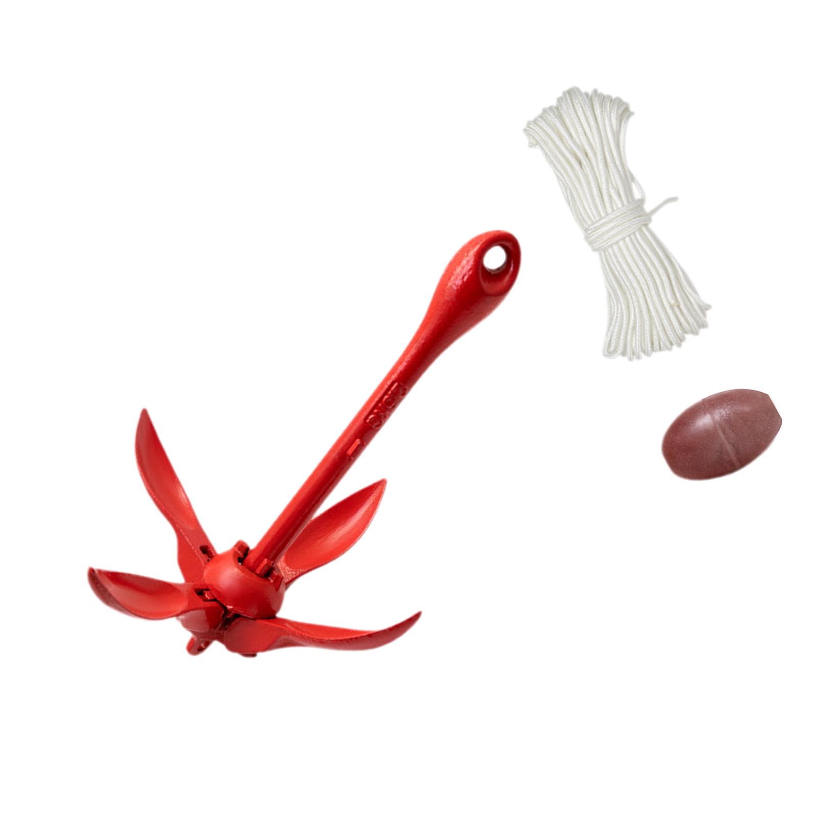 Folding Grapnel Boat Anchor Gr - Fishing Kayak Anchor ulasan dan harga