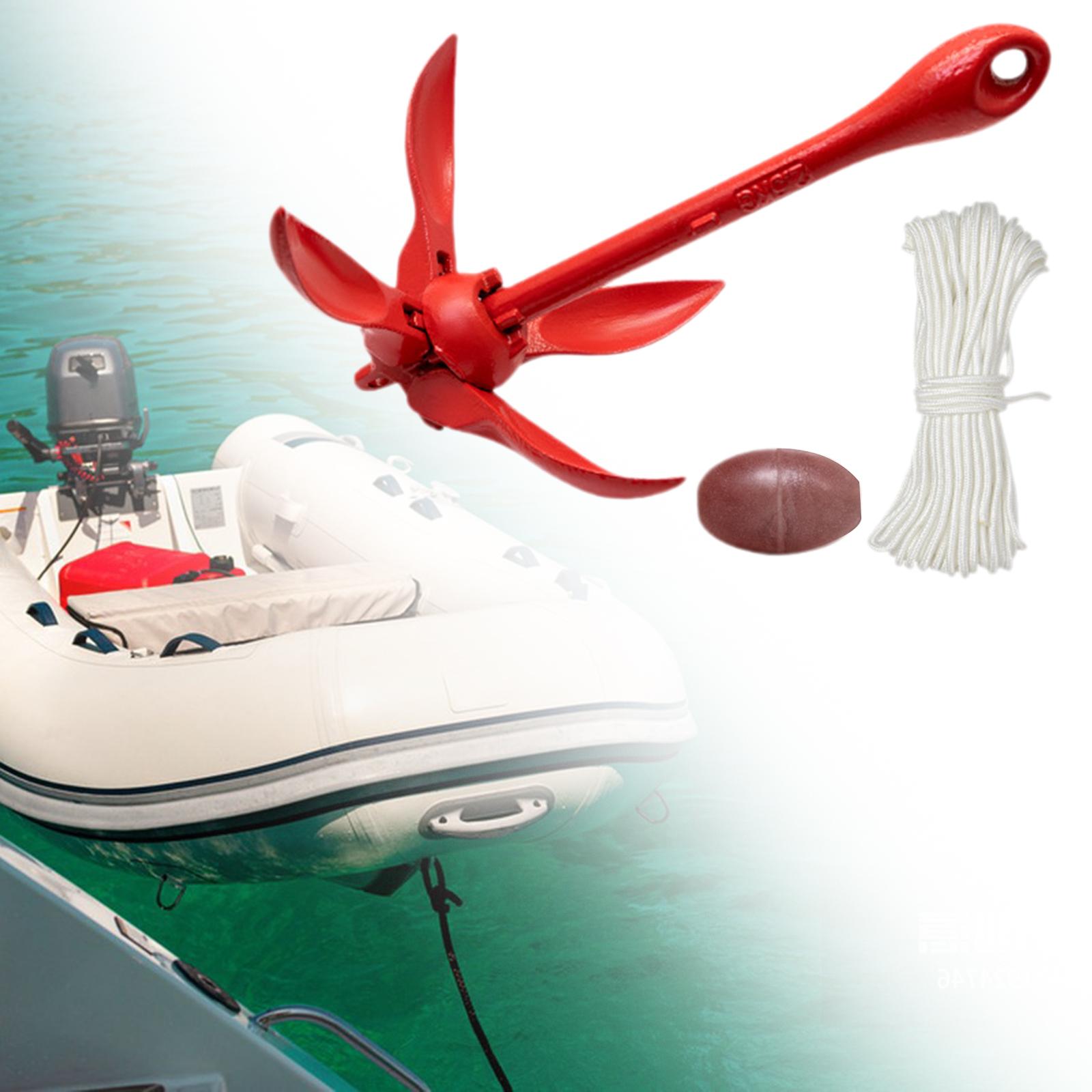 Folding Grapnel Boat Anchor Gr - Fishing Kayak Anchor ulasan dan harga