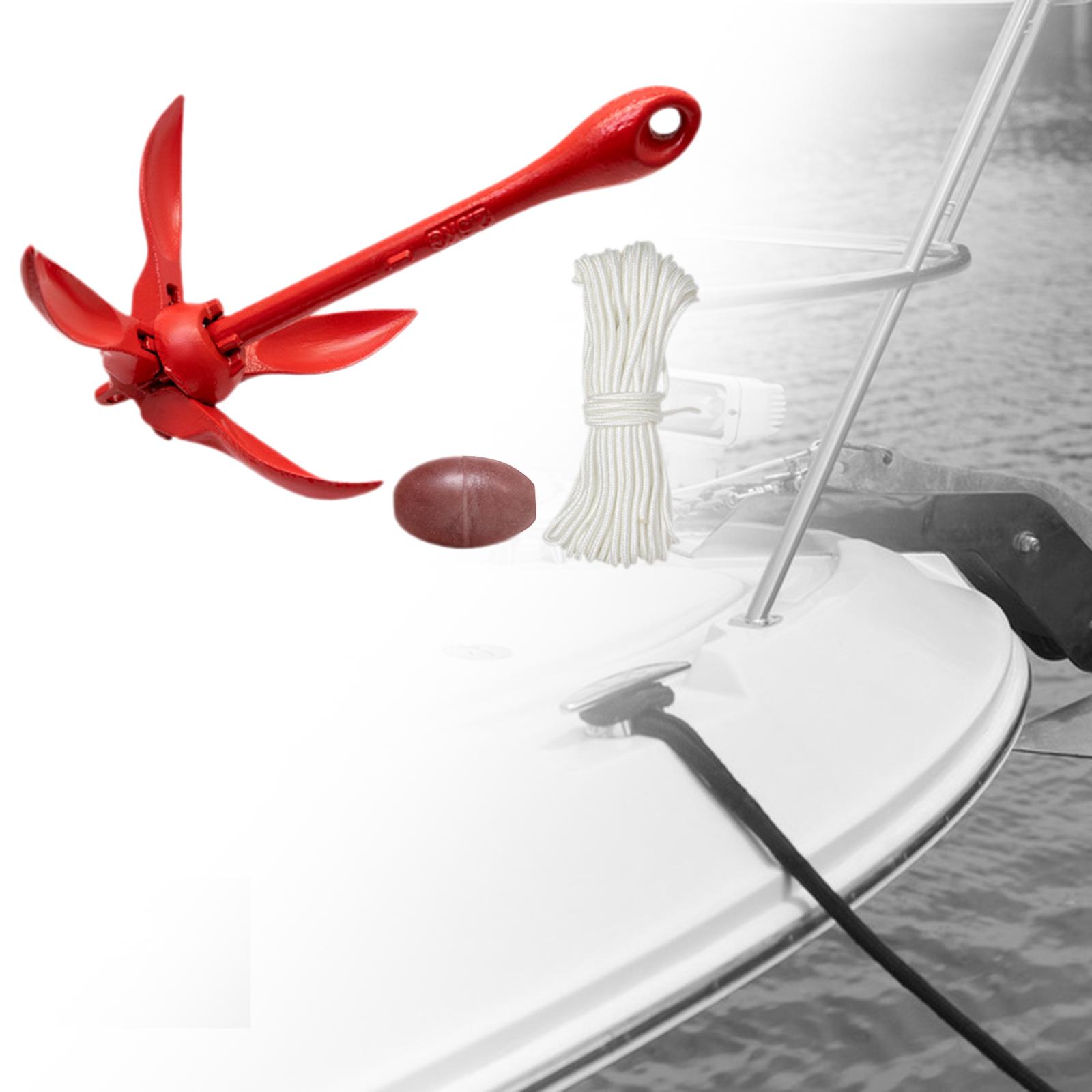 Folding Grapnel Boat Anchor Gr - Fishing Kayak Anchor ulasan dan harga