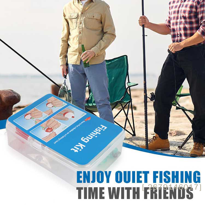 【YY26】24Pcs/Set Emergency Fish - Fishing Kayak Crate ulasan dan harga