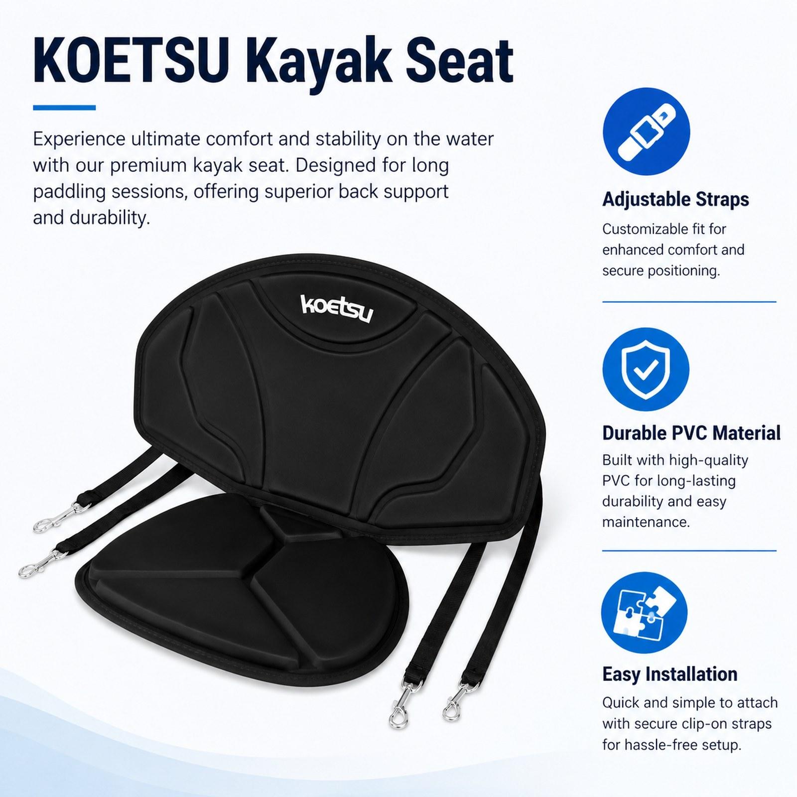 Kayak Seat Padded Easy to Inst - Fishing Kayak Sit In ulasan dan harga